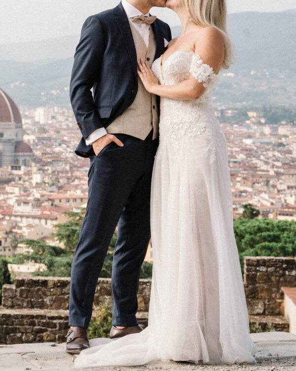 romantisches Brautkleid