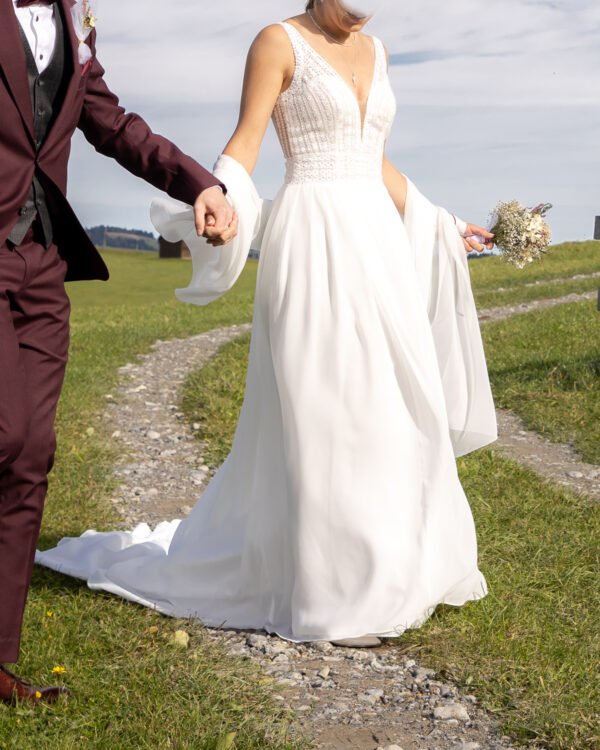 Das perfekte Brautkleid bei monarosa