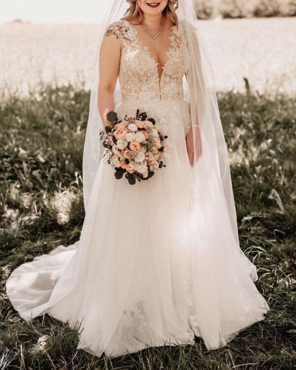romantisches Brautkleid