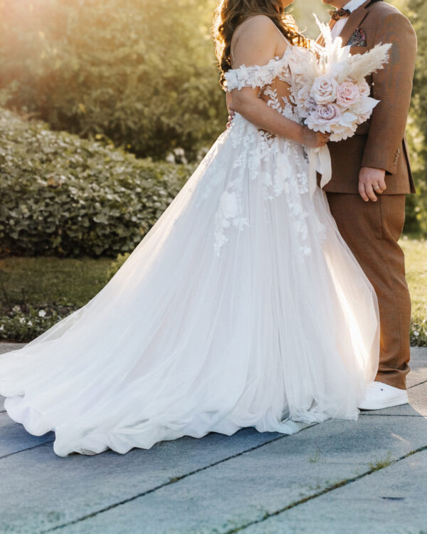 romantisches Brautkleid